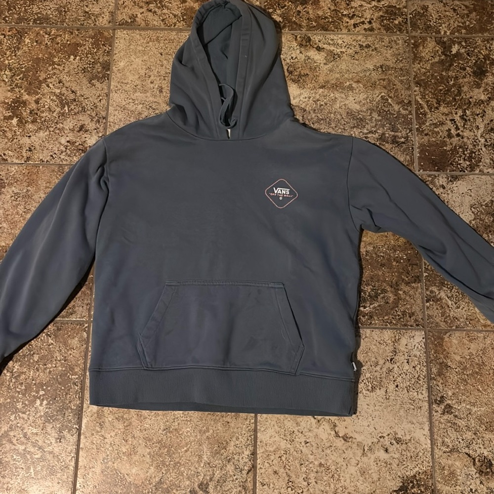 Super cute pink and blue vans hoodie